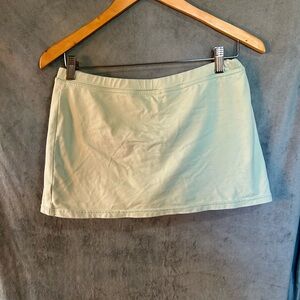 Mint Green vintage prana active skirt